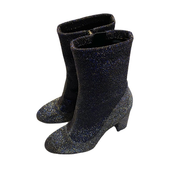 Sam Edelman sock ankle heeled booties size 6 - Picture 4 of 8